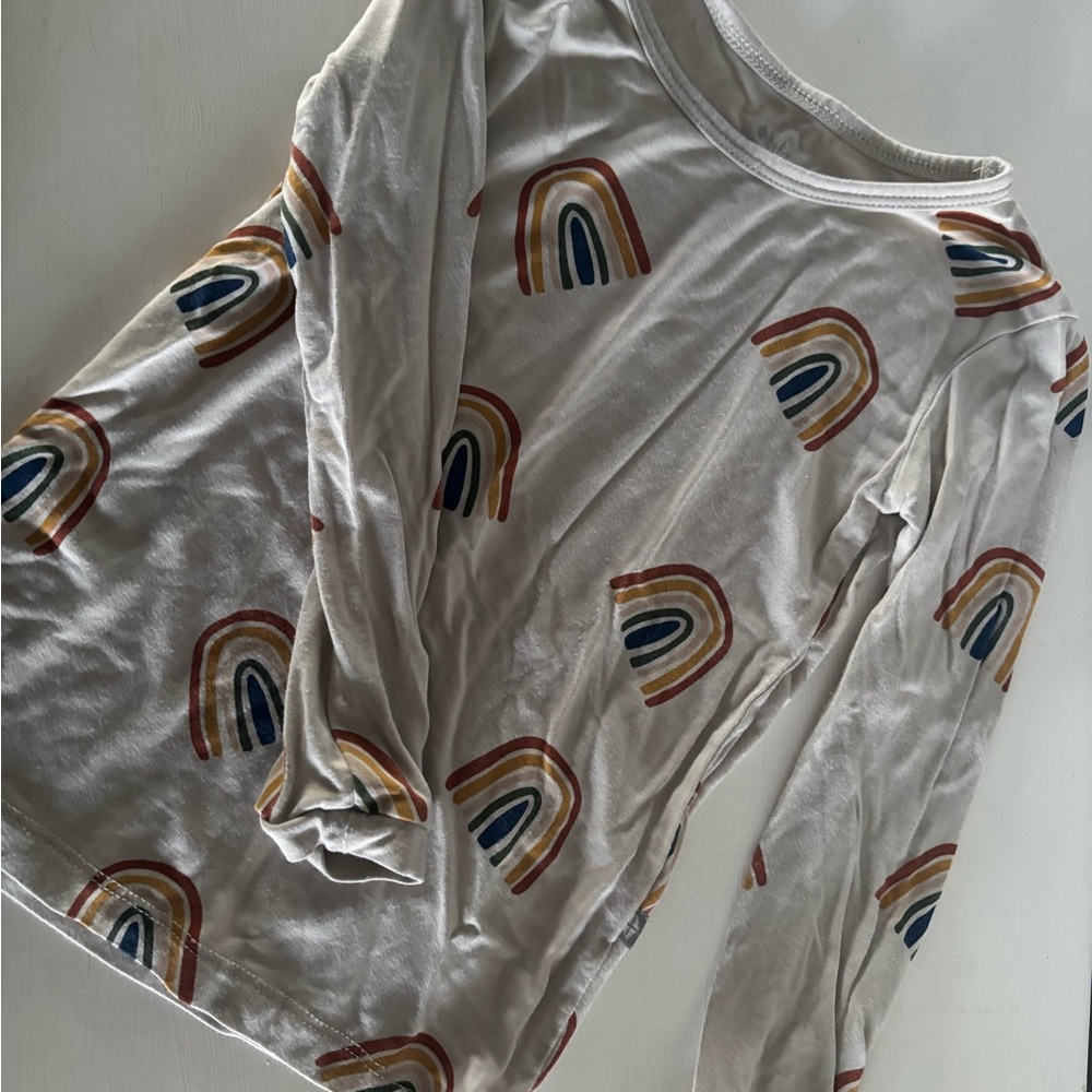 Kyte BABY Multicolor Long Sleeve Shirt set